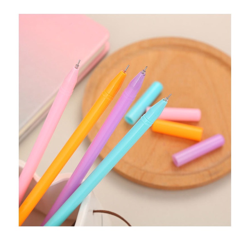 4pcs Pena Pen Pulpen Gel Set Tinta Cair Pony OSM-ST0131