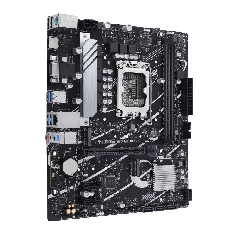 Asus PRIME B760M-K D4 (LGA1700, B760, DDR4, USB3.2, SATA3)