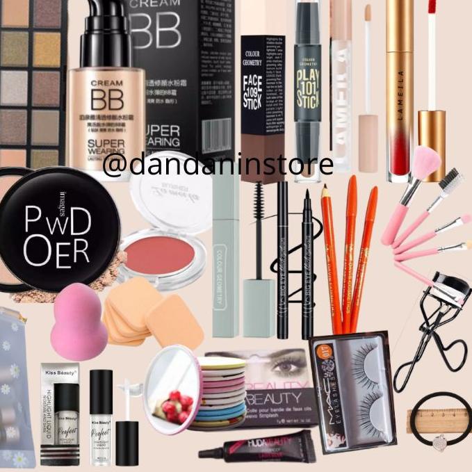 Star Paket Kosmetik Termurah Terlengkap Original isi 25pcs 20 dan paket isi 6pcs Macam Make Up Set K