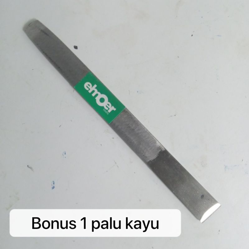 Pahat pemecah batang bonus 1 palu kayu