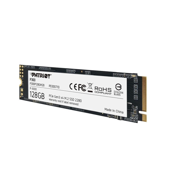 SSD Patriot P300 M.2 2280 PCIe Gen3x4 128 GB