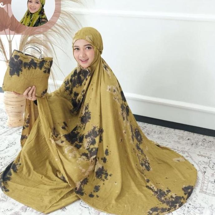 Terbaru 스 GSM - MUKENA DEWASA JUMBO / MUKENA BALI RAYON / MUKENA POLOS PUTIH / MUKENA MOTIF TIEDYE A