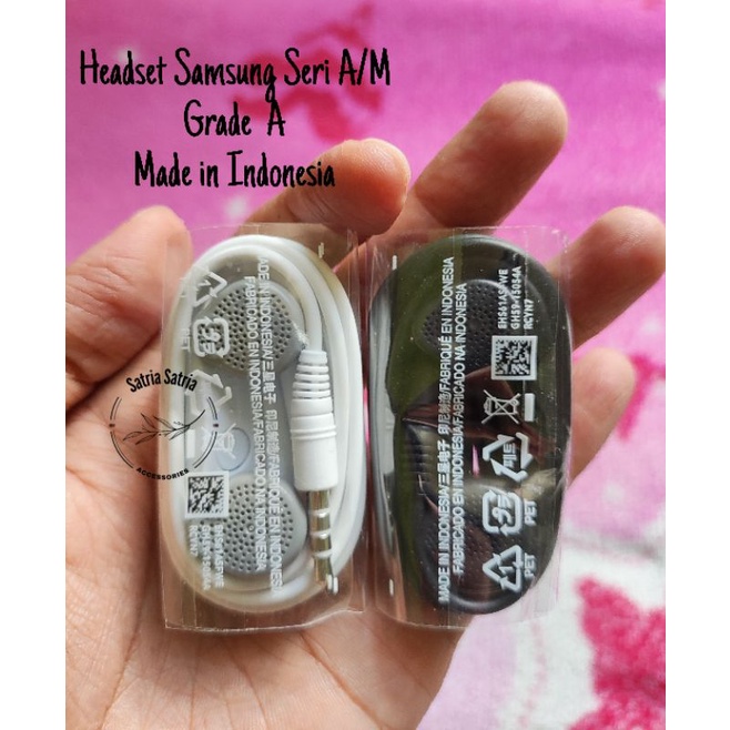 Headset Samsung  Seri A/M Grade A Made in Indonesia