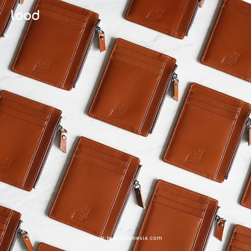 DOMPET KARTU KULIT ASLI BULK ORDER - GRATIS UKIR LOGO PERUSAHAAN