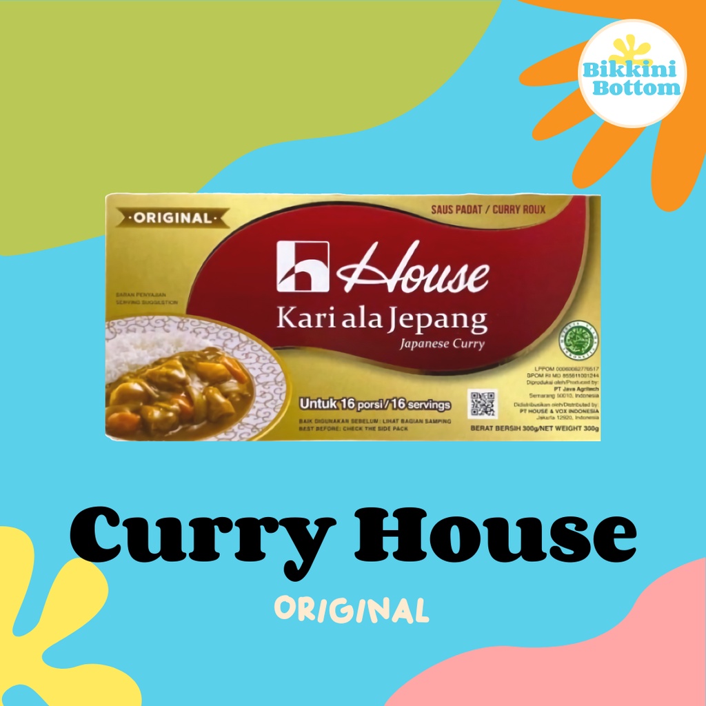 House Curry HALAL | Kari lokal ala Jepang / Bumbu dapur saus kare jepang