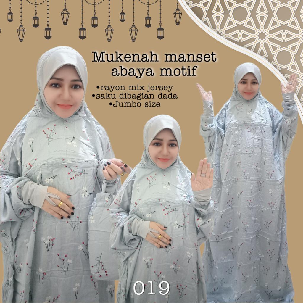 (real pict) MUKENA TERUSAN/LAJURAN MANSET ABAYA MOTIF HADRAMAUT DAGU MALAYSIA