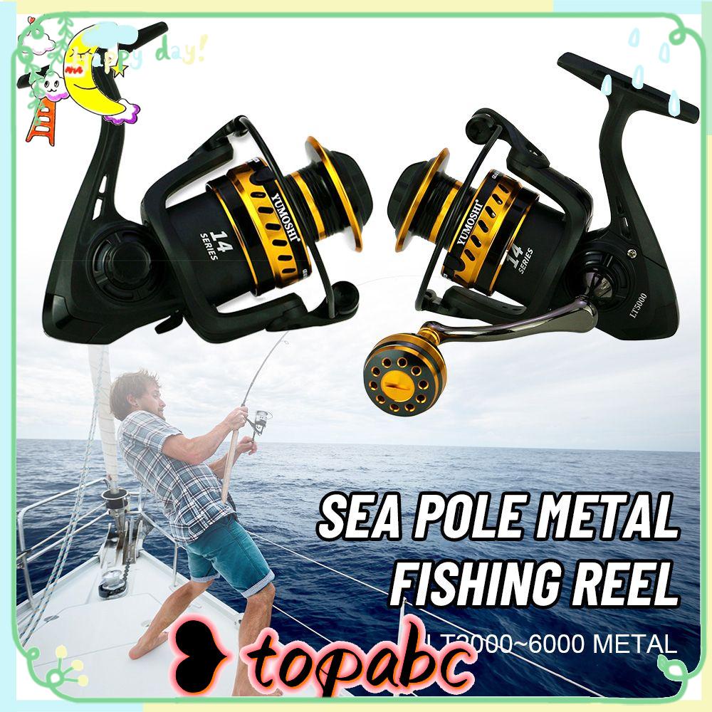 Top Spinning Wheel Metal Water Fishing LT2000 Series Gulungan Pancing