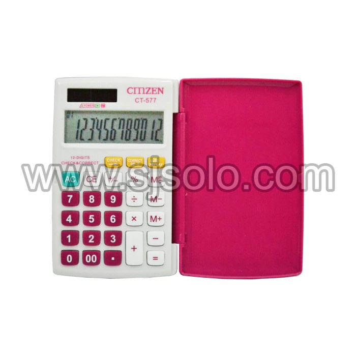 

Calculator CMZEN CT-577 12 Digit Kalkulator/Mirip Citizen