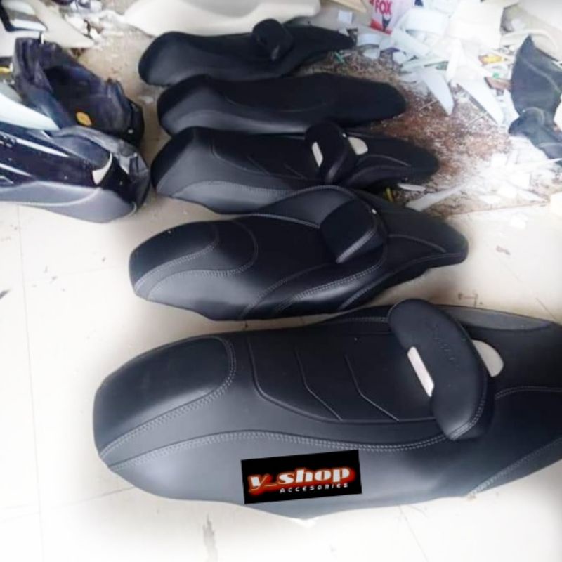 Jok Motor Xmax 2023 Slim Pendek Papas Rangka 7 - 10 Cm MBtech
