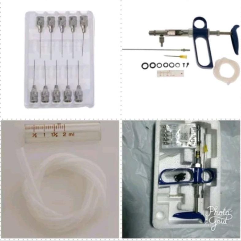 Ternak alat suntik hewan peternakan suntikan ayam otomatis DOC- alat vaksin ayam - jarum suntik keli