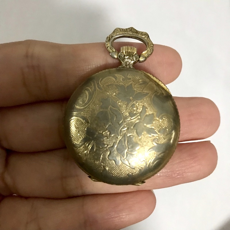 used Pocket watch/jam saku otomatis merk Brichot
