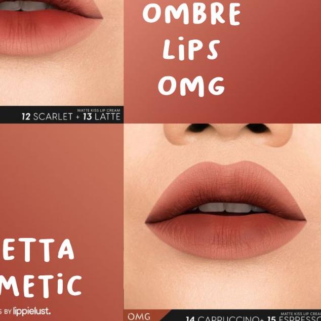 ✺ OMG Paket Ombre | OMG Set Ombre | Paket Ombre Lips OMG | Paket Ombre  ➨