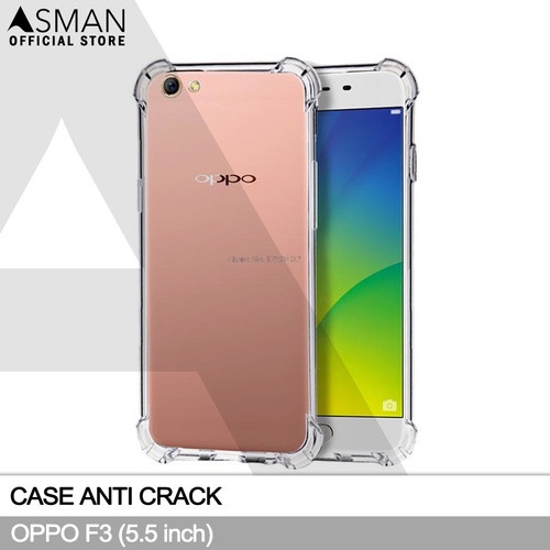 Softcase  Anti Crack B OPPO F1S Selfie/F1/F1F/F1+/F3/F3+/F5/F7/F9/F9 PRO/F11/F11Pro Softcase TPU CRACK Soft Case Anti Fall Airbag 1.5MM Tebal A-Jatuh,Shock Proof Anticrack Bening Clear Transparant COre S 2016 2017 2018 A5 A3 A7 Galaxy