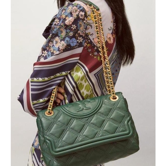 (ORIGINAL 100%)Tory Burch Fleming Soft Convertible Norwood