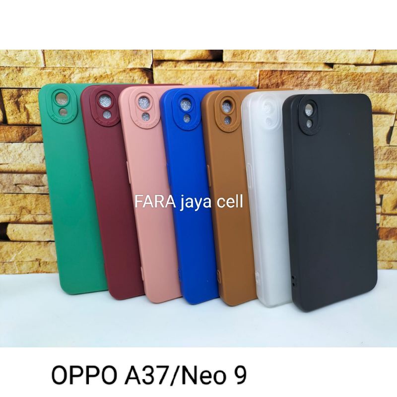 Soft case Macaron OPPO A37/Neo 9 Casing pelindung Camera