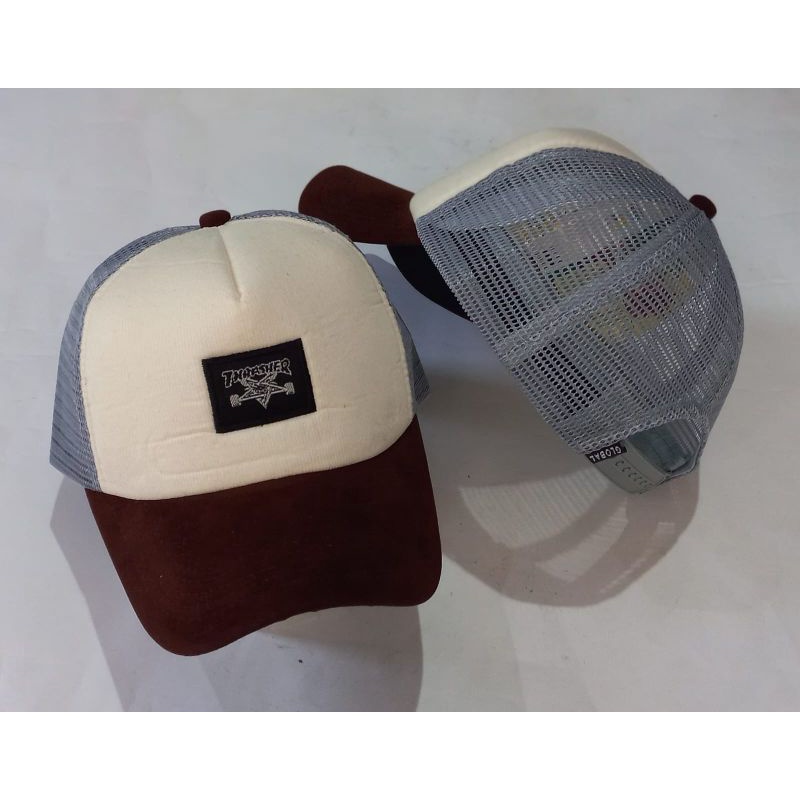 TOPI TRUCKER TRASHER_TOPI JARING PREMIUM