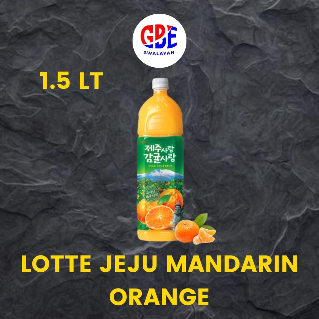 

LOTTE JEJU ORANGE | LOTTE JERUK MANDARIN 1,5 LITER