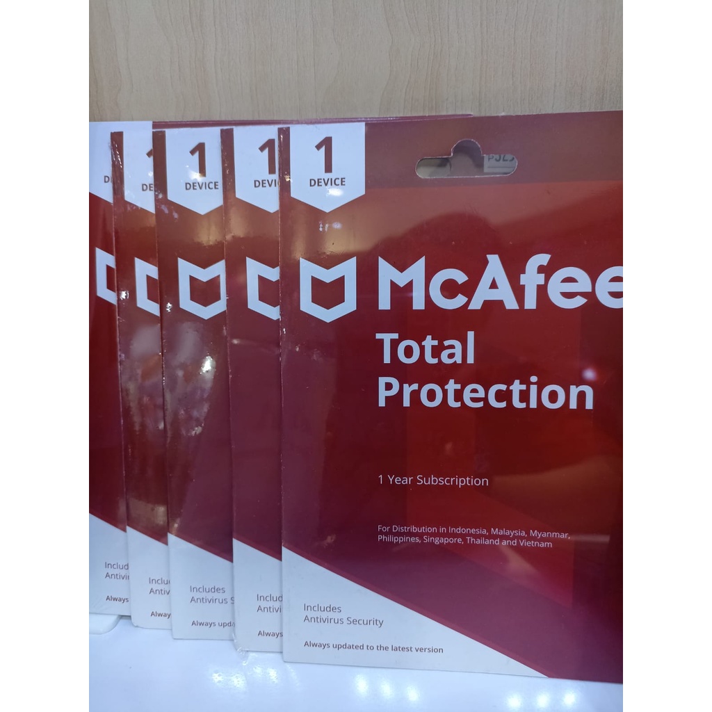 MCAFEE TOTAL PROTECTION 1 USER 1 YEAR + 1 YEAR