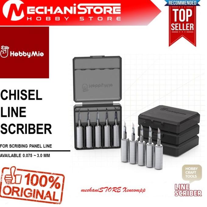 Hobby Mio Chisel Line Scriber Panel Line Scribing Lining Gundam