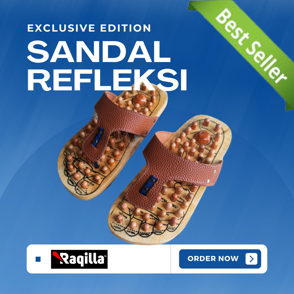 Sandal Kayu Rematik /Sandal Bakiak/Sandal Refleksi/Kesehatan/Rematik Kayu