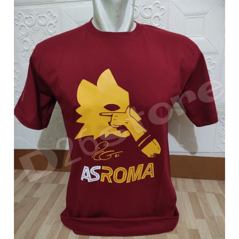 Kaos As Roma x Paulo Dybala Dybalamask Celebration Style Signature Romanisti Romanita Giallorossi