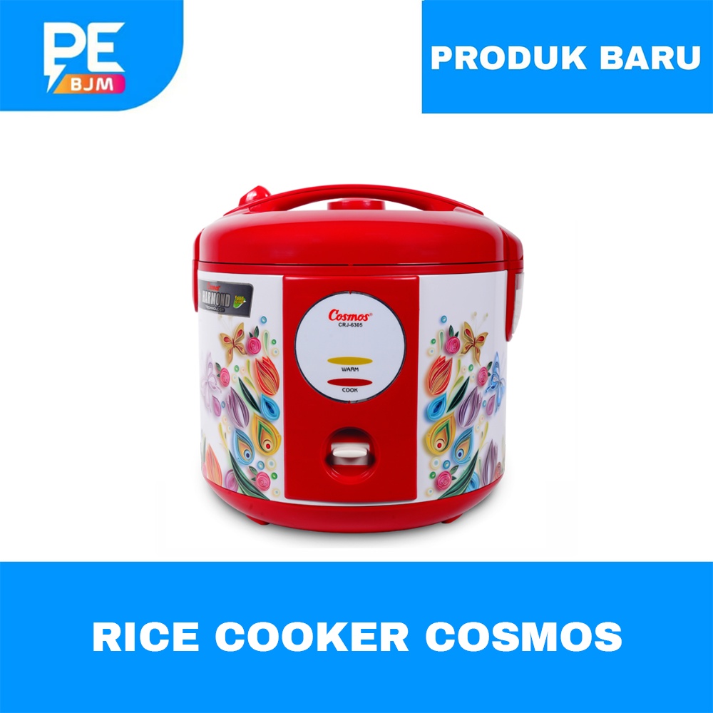 RICE COOKER MAGIC COM COSMOS 2 LITER CRJ-6305 GARANSI RESMI