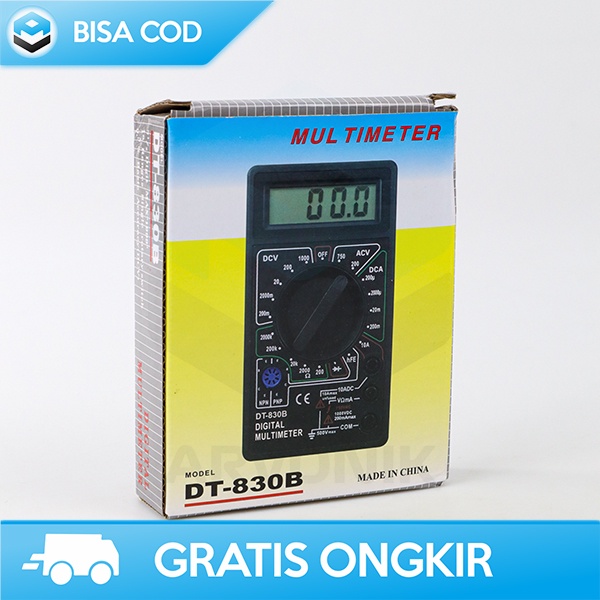 MULTIMETER LISTRIK DIGITAL ALAT UKUR LISTRIK SUPER AKURAT POCKET SIZE