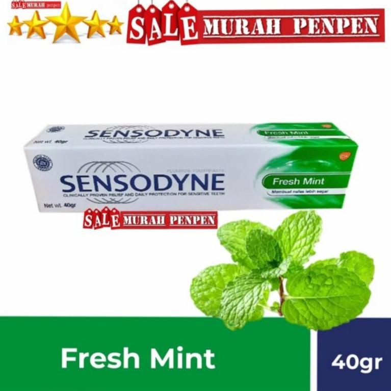 

Sensodyne 40 gram fresh mint QhgHU6867