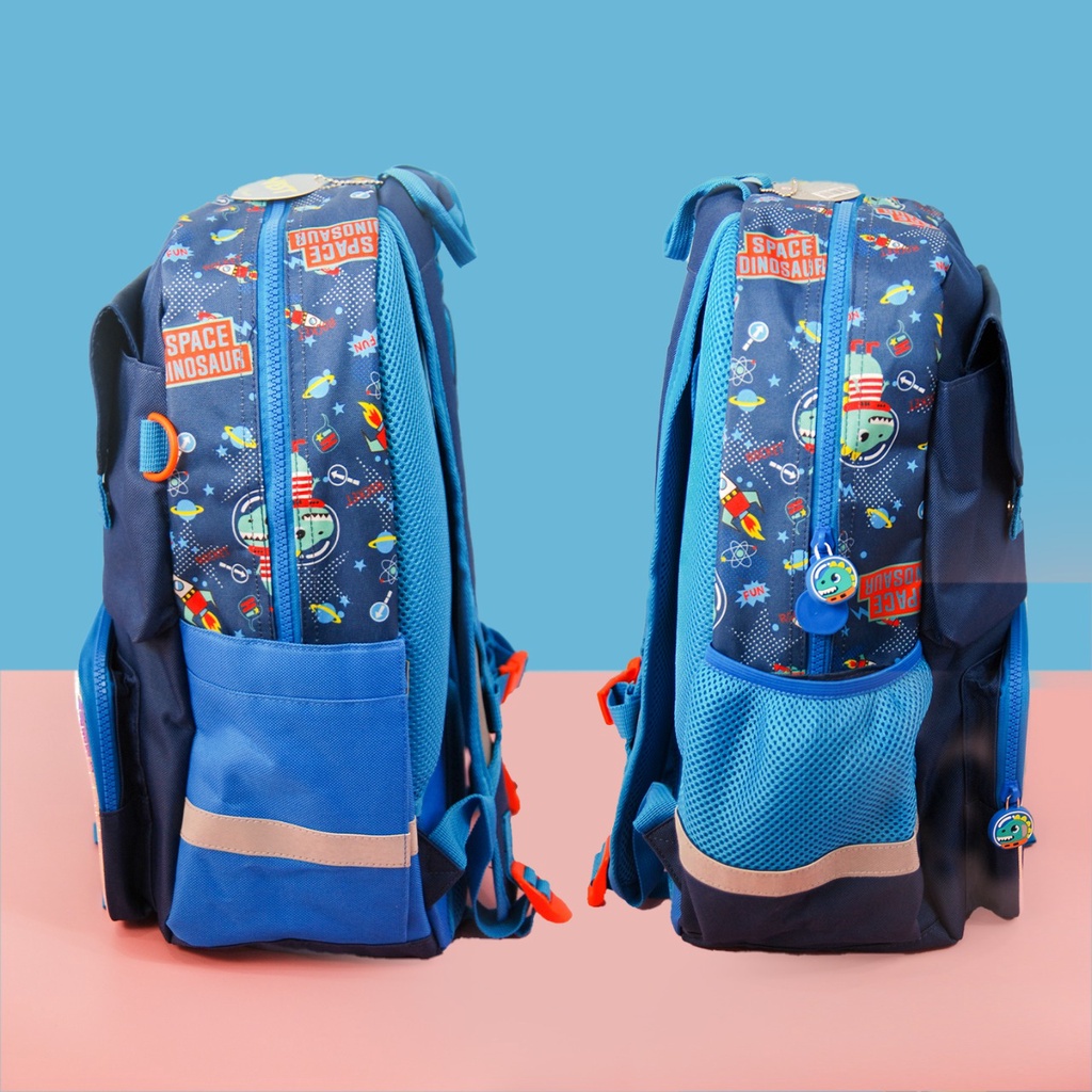 VEST TAS RANSEL ANAK BESAR UNTUK SD DINO/UNICORN/MERMAID U2065
