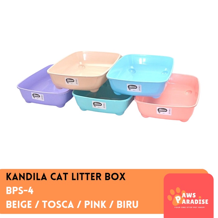 Kandila - Cat Litter Box / Kotak Pasir Kucing / Tempat Kucing