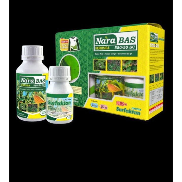 Herbisida selektif Narabas500 ml atrazin 500 g/l mesotrion 50 g/l