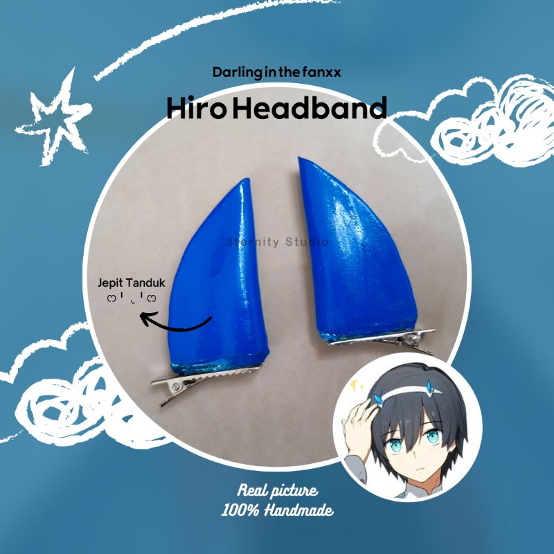 [PRE-ORDER!!] AKSESORIS COSPLAY HIRO DARLING IN THE FRANXX