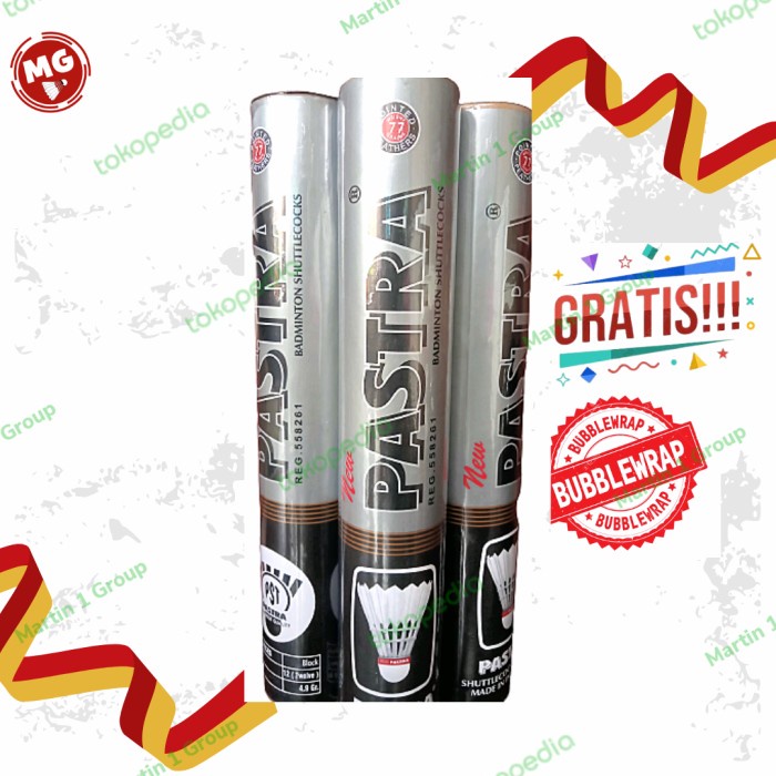 Shuttlecock Shuttlecock/Cock/Kok Pastra Silver/Hitam