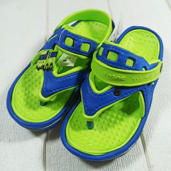 TBM Sandal Kodok Baim Anak / Sendal crocs Printing Bobdog / Comic / freestyle New Arrival