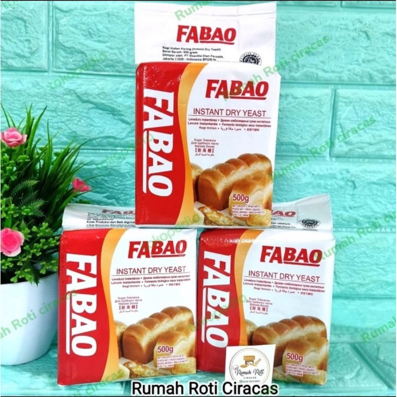 

FABAO YEAST RAGI DRY PENGEMBANG ROTI INSTANT KERING