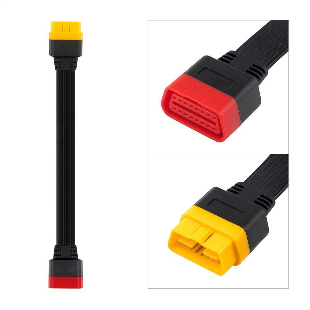 Lanfy Extending Cable Convert Cable Kabel Adapter Untuk Auto Aiagnostik Male To Female 16pin Male Obd2