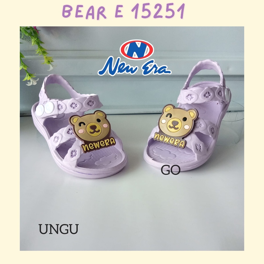 BB NEW ERA BEAR BB E 15251 sandal anak murah keren kekinian | sandal pesta anak | sandal liburan anak laki perempuan