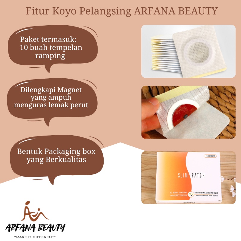 Koyo Herbal Plester Pengecil Perut Penurun Berat Badan Koyo Pelangsing Detok Susut Perut Buncit Pembakar Lemak Slim Patch Slimpatch Penurun Berat Badan Pria Wanita Slimming Herbal Alami 100% Natural Import Original