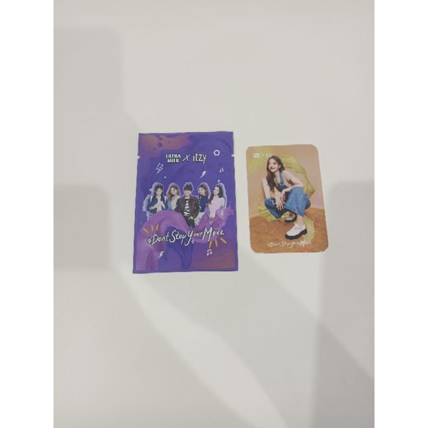 [WTS] ITZY X ULTRA MILK pc photocard Lia