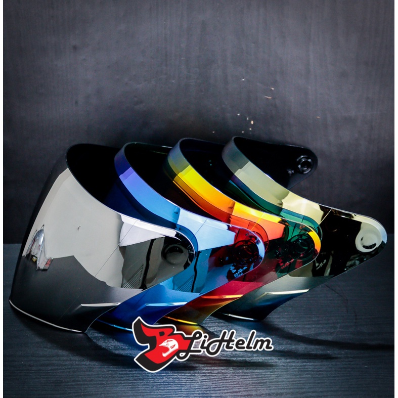 VISOR HELM JPX NOVA X | IRIDIUM | KACA VENOM NORISK NOVA-X CUSTOM