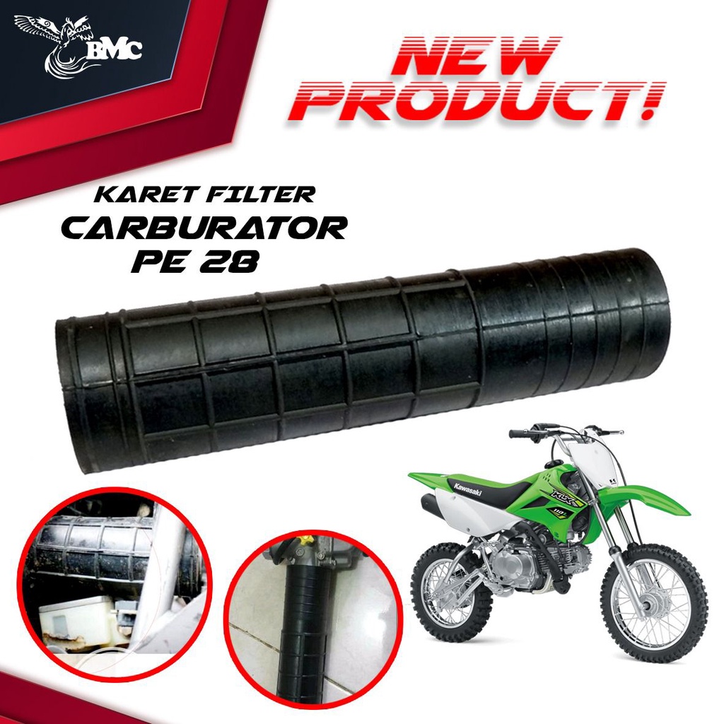 Karet Filter Karbu KLX DTRACKER 150 PE PWK 28mm