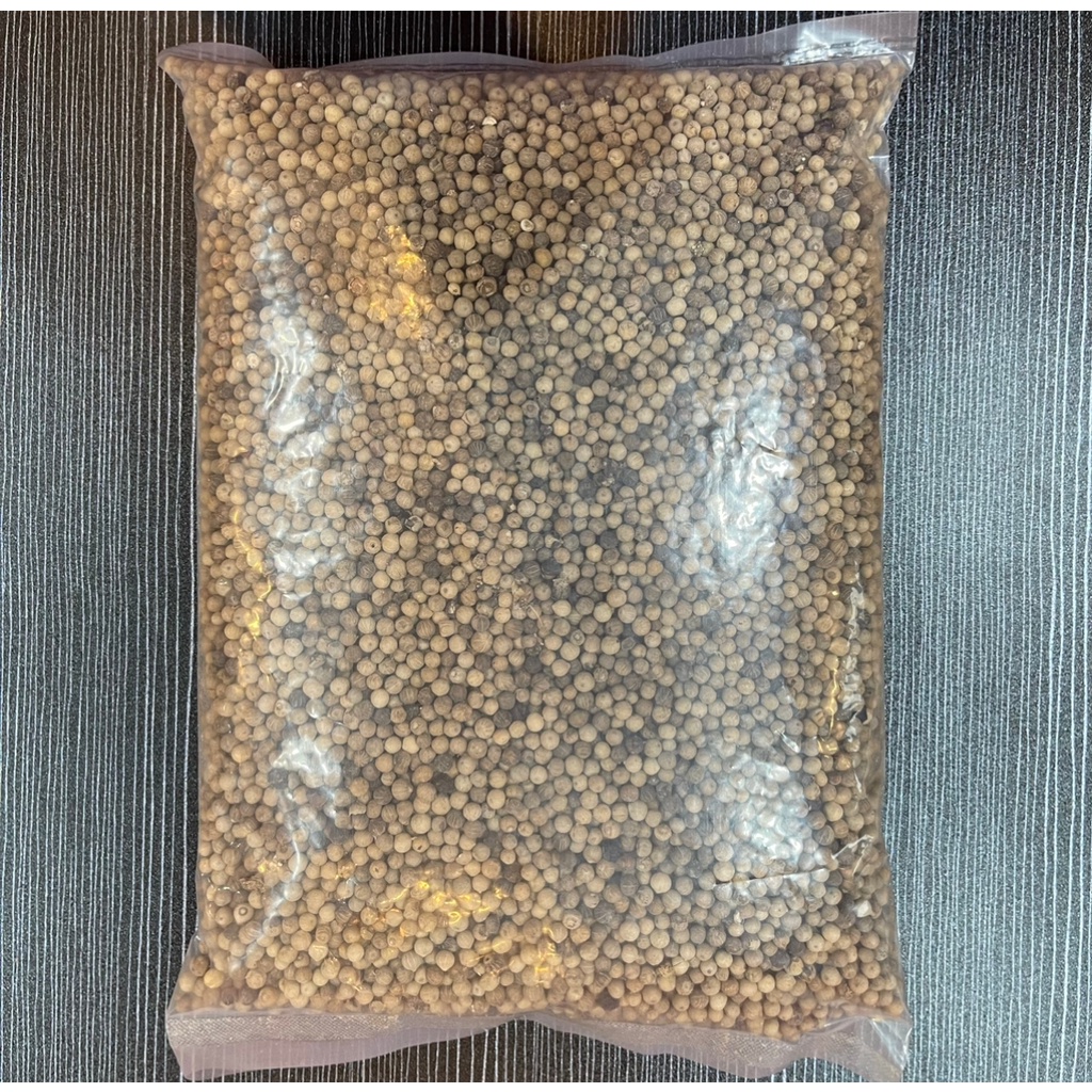 Lada Putih Utuh Bangka 500gr / White Pepper Whole 500gr