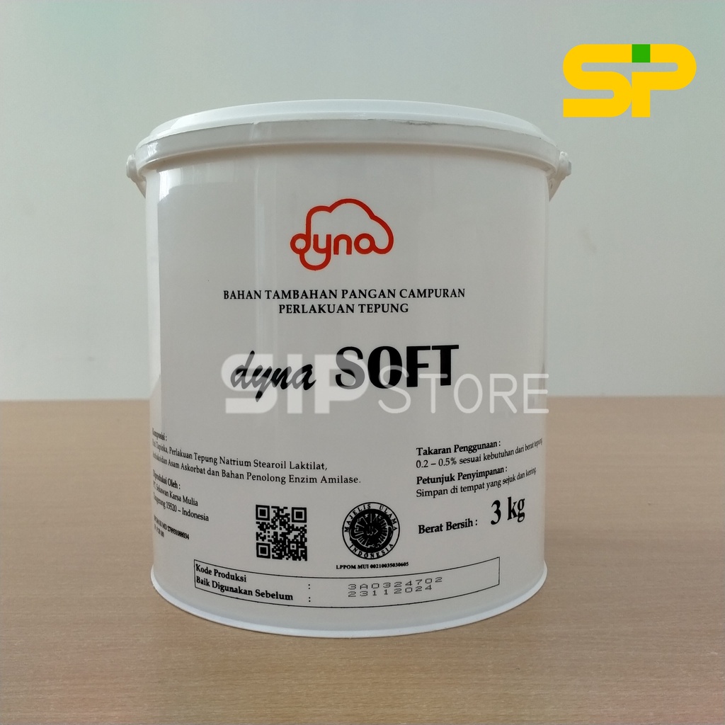 DYNA Soft Bread Improver 3kg / Pelembut Kue / Pelembut Roti