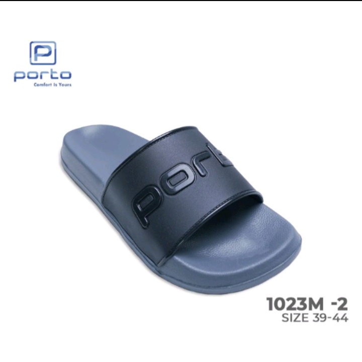 Humairah_OldShop || Porto 1023M-2 Sandal pria sandal selop sandal rumah nyaman anti slip