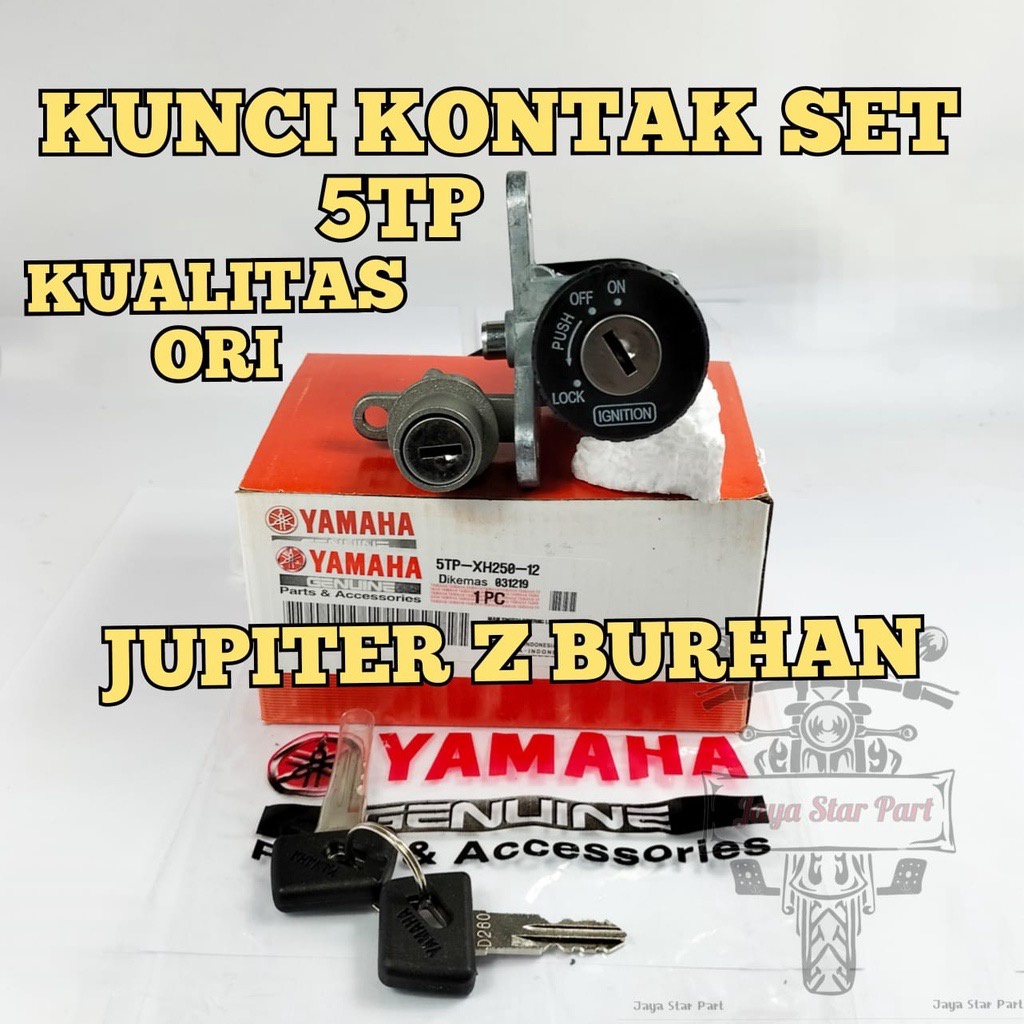 ORI ASLI KUNCI KONTAK YAMAHA ASLI ORIGINAL PRESISI KODE(5TP-XH250-32) JUPITER Z BURHAN / VEGA R NEW 