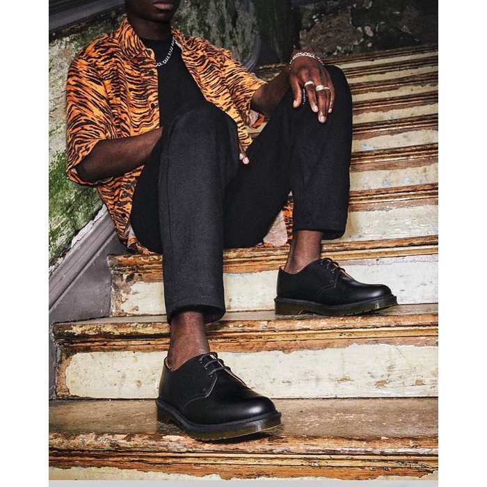 Bok Dr Martens 1461 Pw Black Smooth