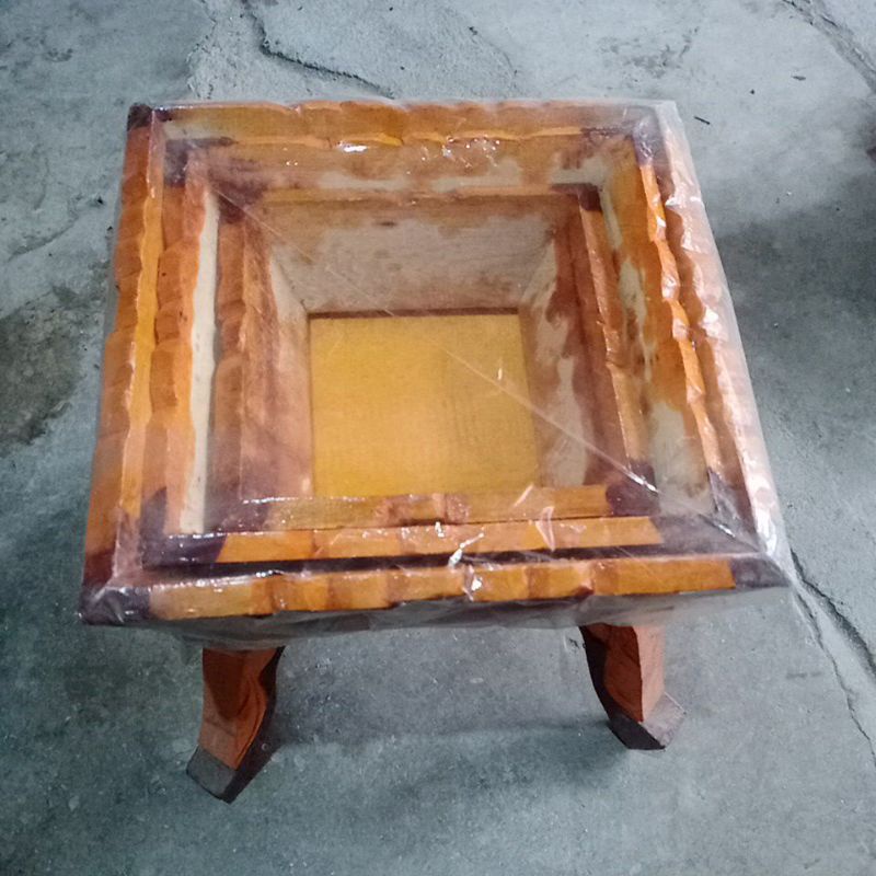 Kotak bale bunga pengantin/tempat bunga penganti ukiran kayu murah