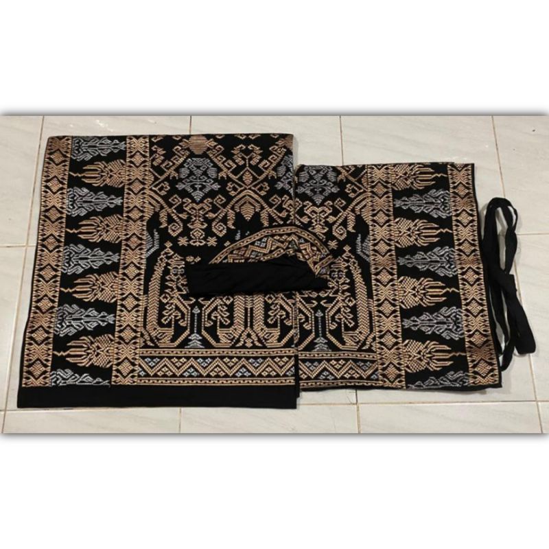 Set Couple Bordir Premium Motif lingga