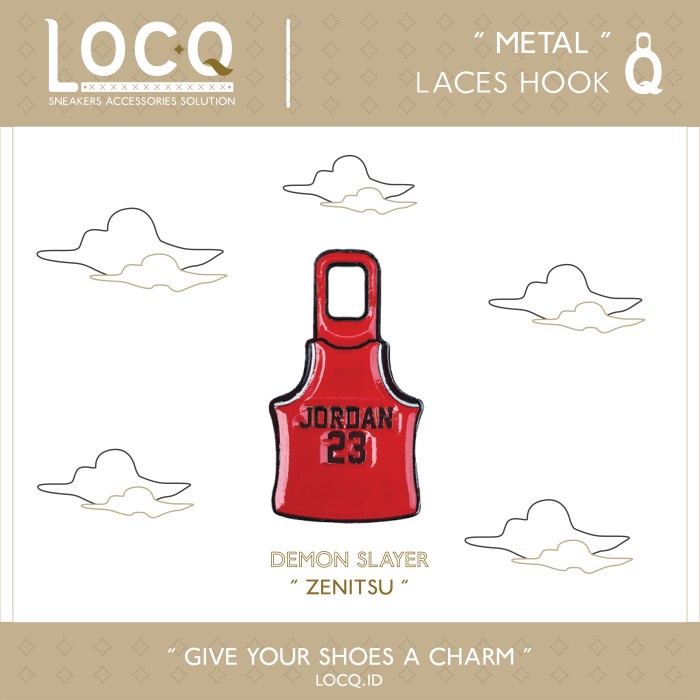 Fer Aksesoris Tali Sepatu Metal Air Jordan 23 (2) Shoelaces Acc