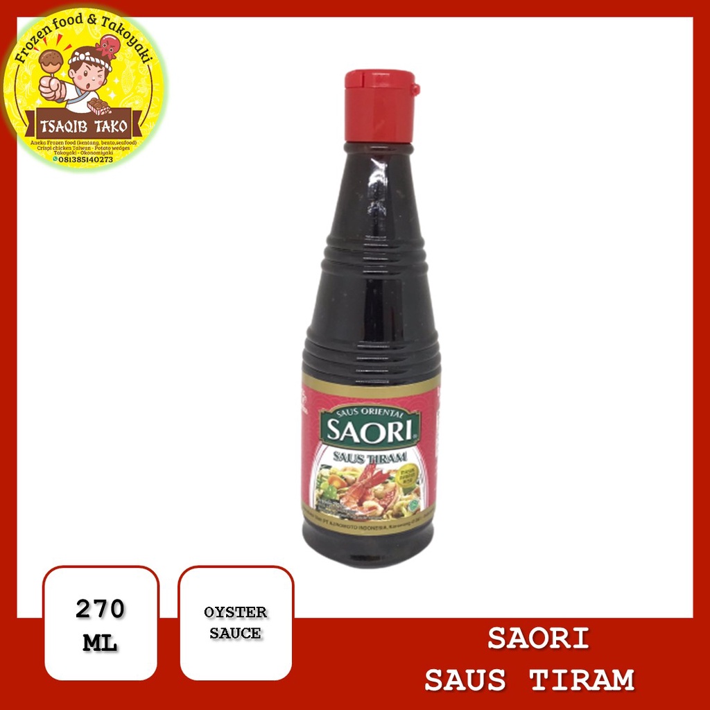 

PROMO SAORI® Saus Tiram/ Oyster Kemasan Botol 270 ML